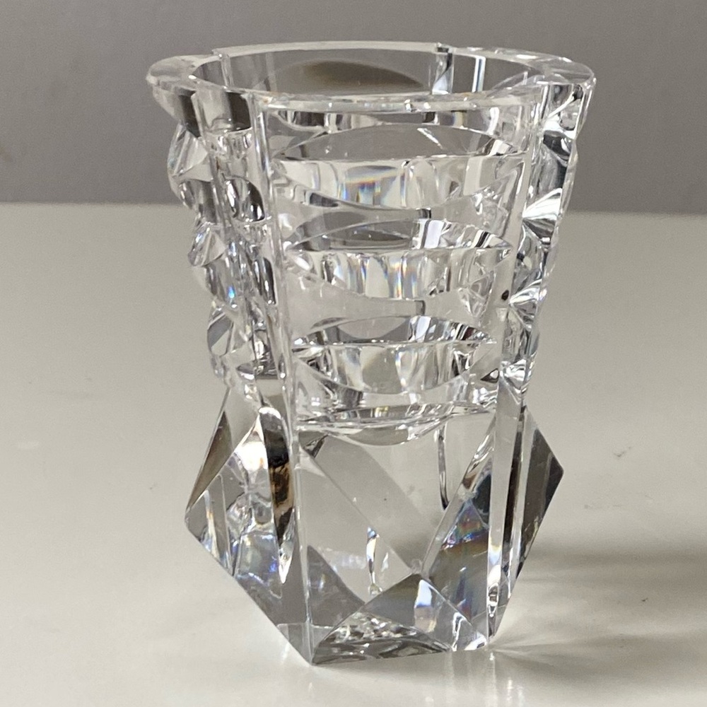 Mini Crystal Vase 3" tall